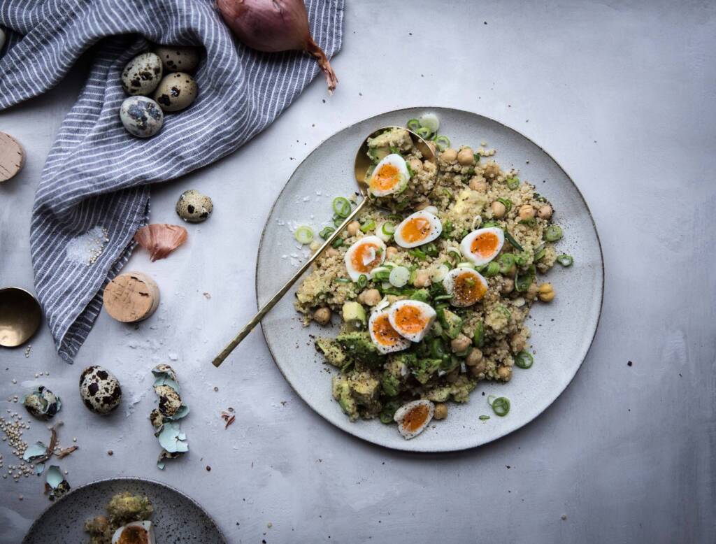 chickpea-food-styling-quail-eggs-quinoa-salad-vegetarian